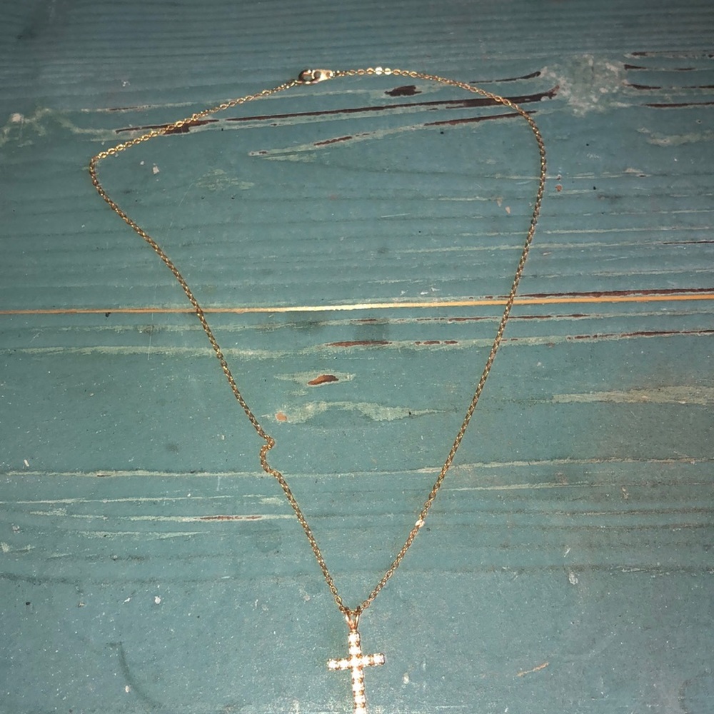 Gold antique necklace